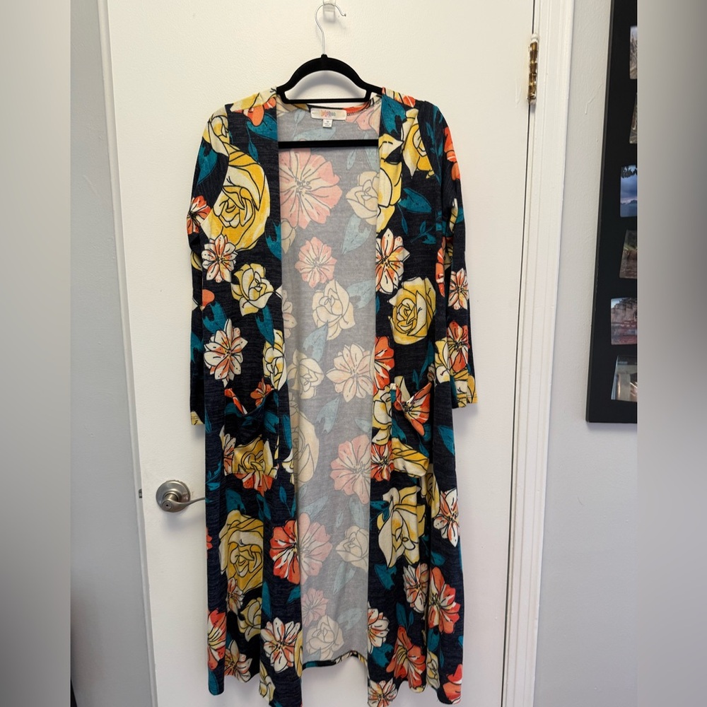 LuLaRoe Multicolor Knit Cardigan